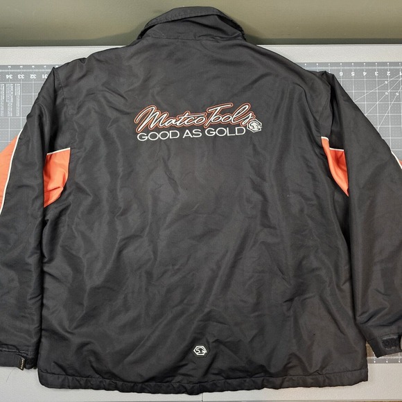 Matco Tools Jacket Mens XL Full Zip Windbreaker Biker Mechanic Streetwear Work - Picture 8 of 16